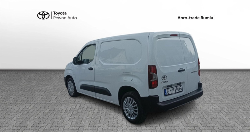 Toyota Proace City cena 68880 przebieg: 73716, rok produkcji 2021 z Rejowiec Fabryczny małe 154
